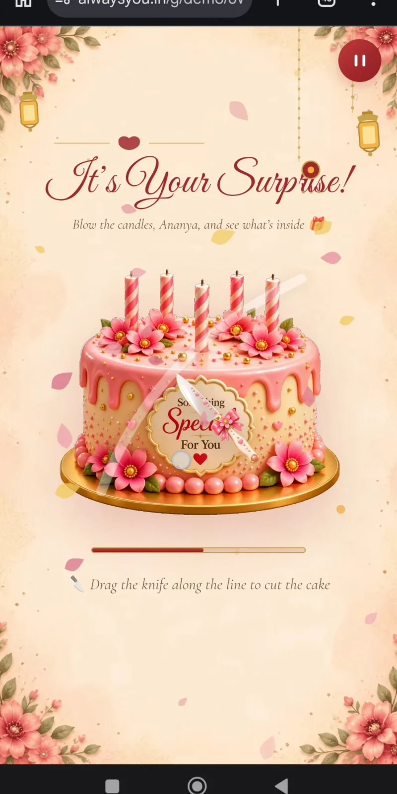 Birthday Special — screen 6