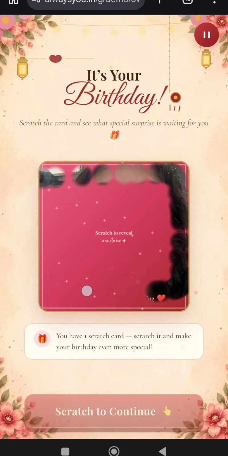 Birthday Special — screen 15